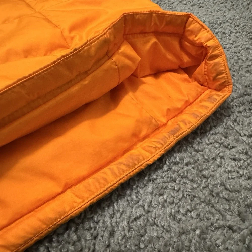 The North Face Men's 550 Orange & Black XL Puffer Vest